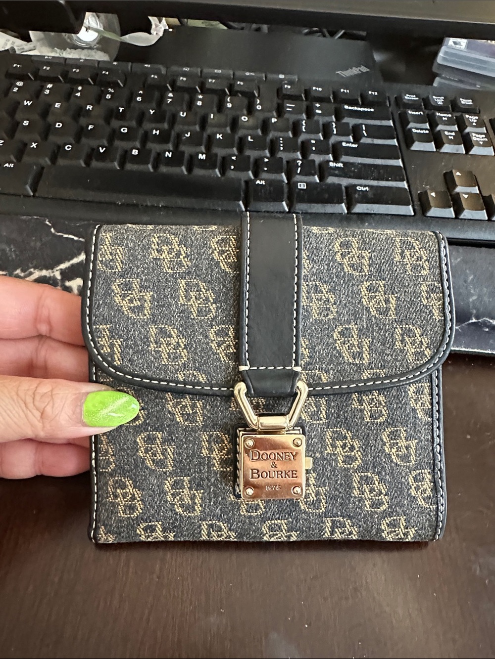 Dooney & Bourke vintage Compact Wallet